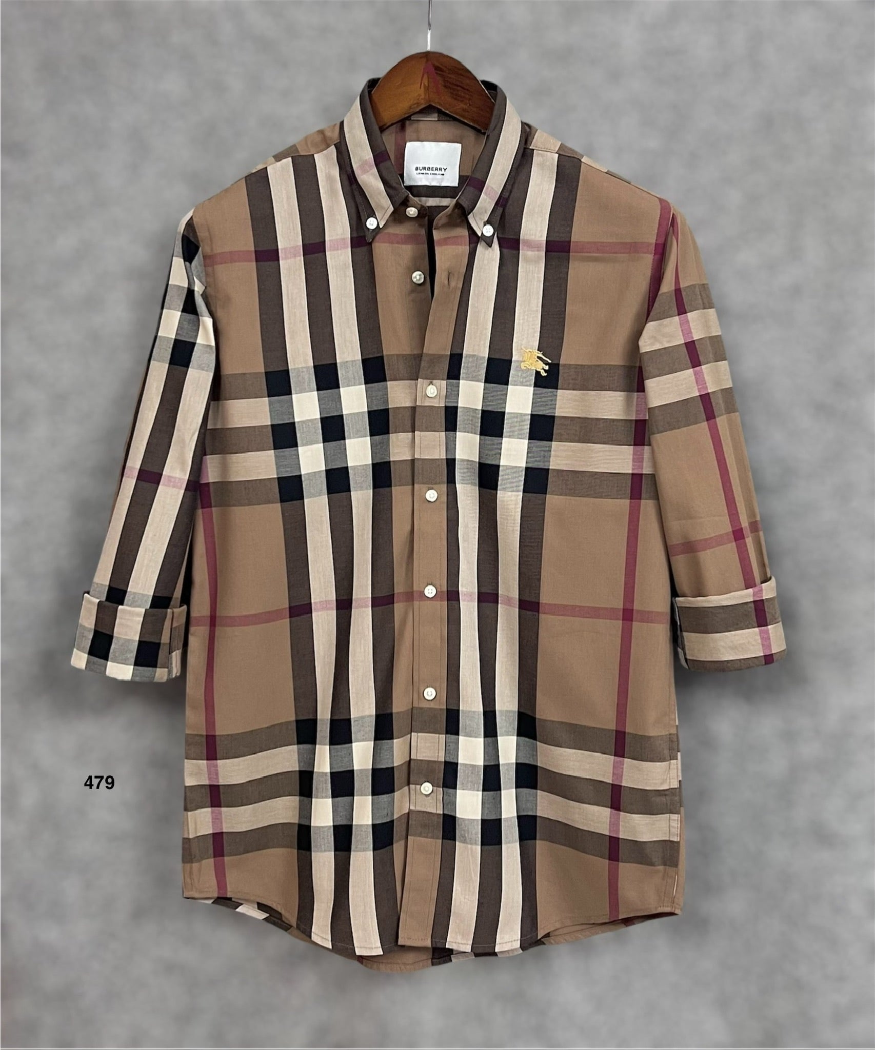 Signature Check Shirt BRC Premium with box 479