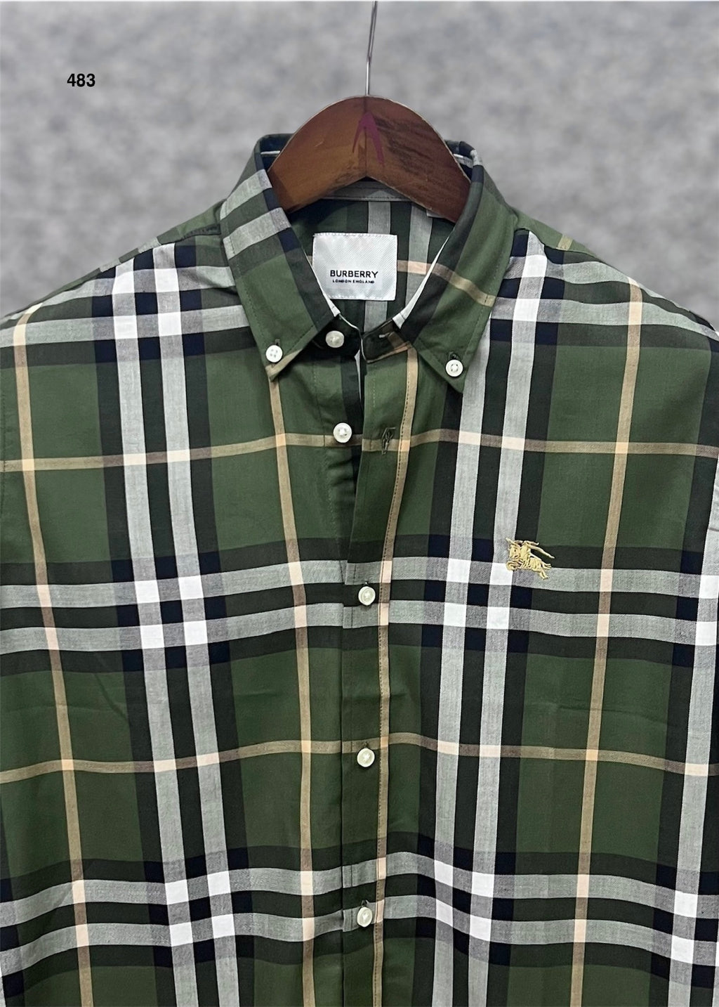 Signature Check Shirt BRC Premium with box 483