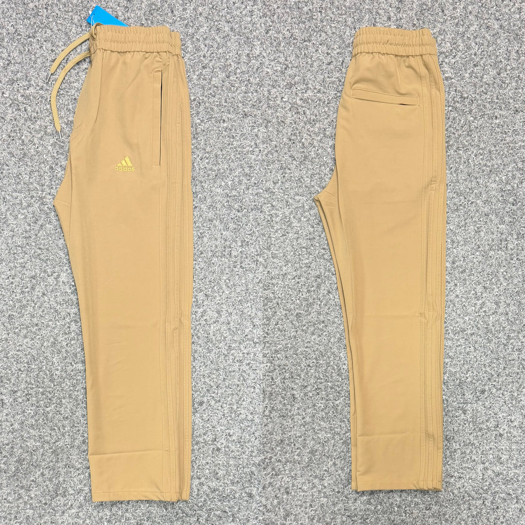 Premium Matching Three Stripe Full Athletic Track Pant Golden ADTKPT