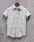 Premium Short Sleeve Check Shirt | Shirtology Bangladesh