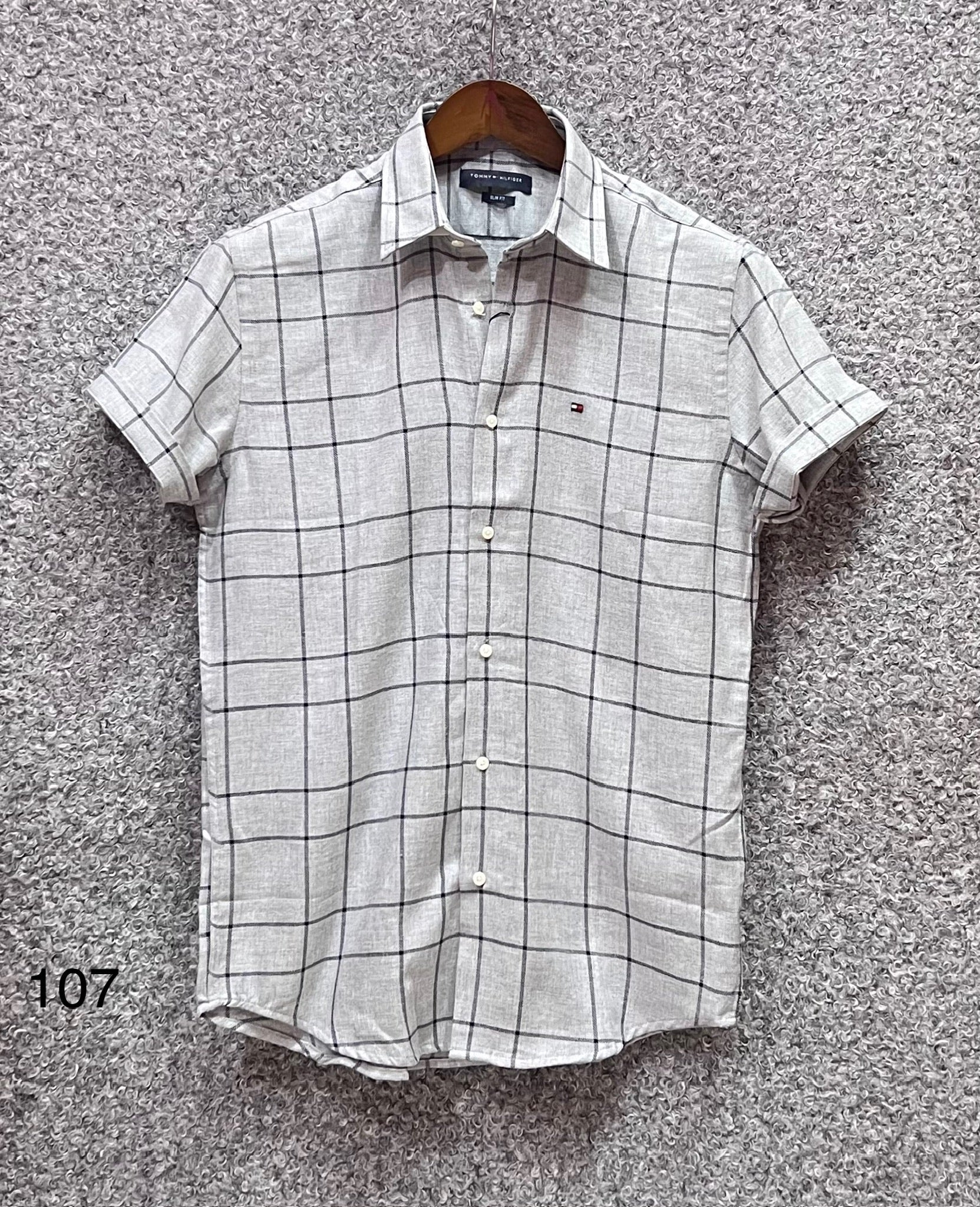 Premium Short Sleeve Check Shirt | Shirtology Bangladesh