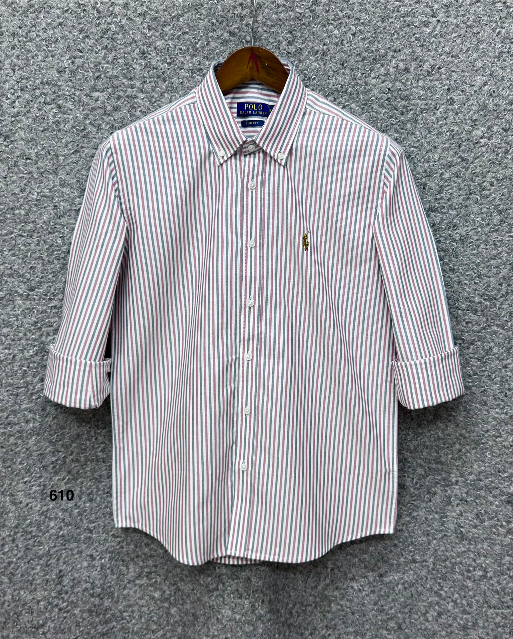 Premium Stripe Full Sleeve Shirt  RLST 610