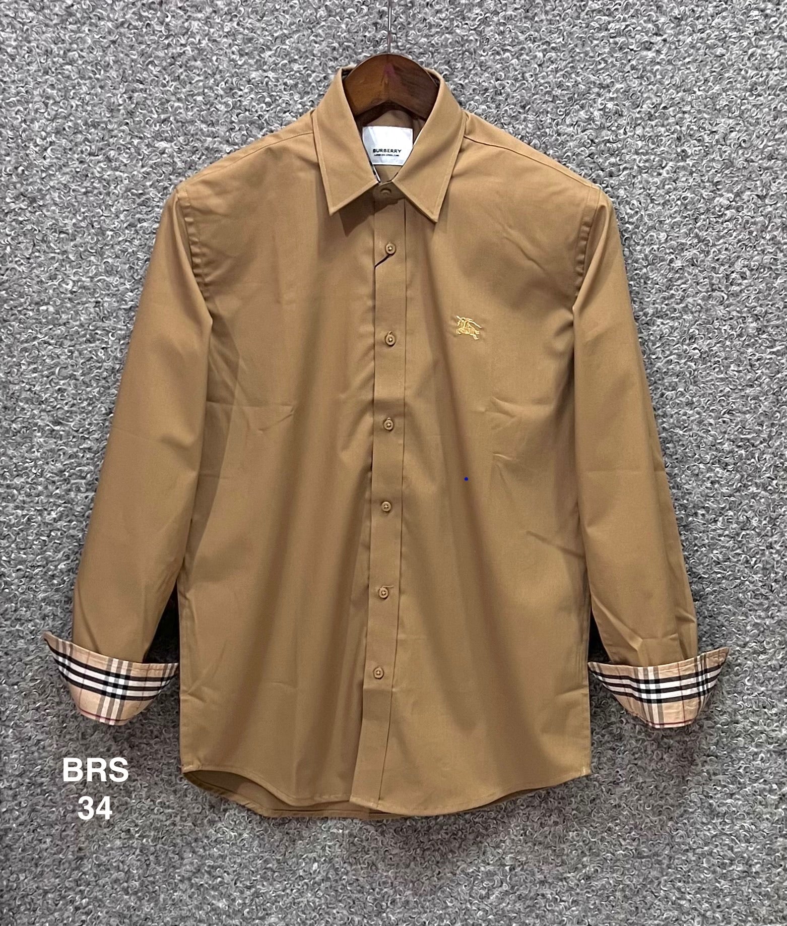 Signature Solid Shirt BRS Biscuit 34 | Shirtology Bangladesh