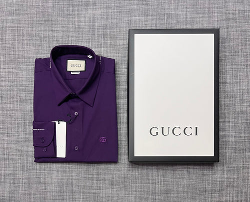 GCS Premium Solid Shirt Purple | Shirtology Bangladesh