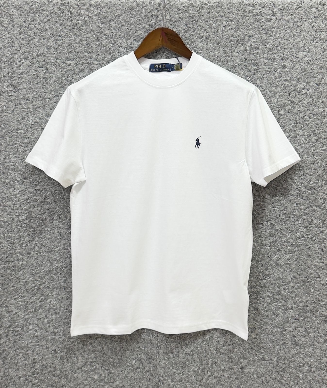 Premium Solid LOGOTshirt RLT White