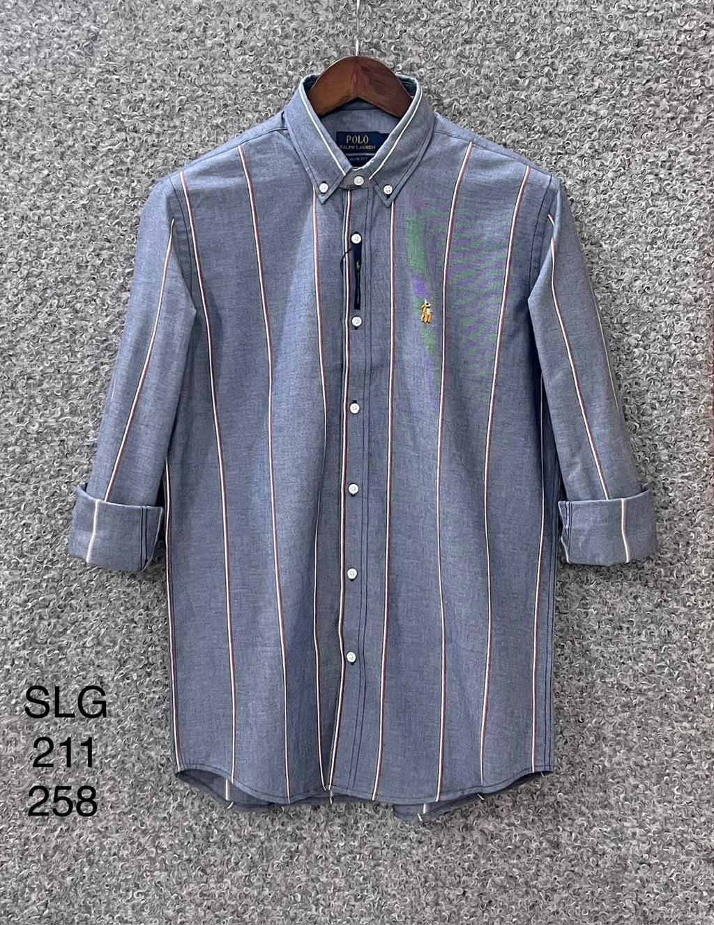 Premium Stripe Full Sleeve Shirt | Stripe Shirt | Shirtology Bangladesh