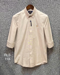 Premium Solid Oxford Cotton Shirt RLS Biscuit 119 | Solid Shirt | Shirtology Bangladesh