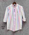 Premium Stripe Full Sleeve Shirt | Stripe Shirt | Shirtology Bangladesh