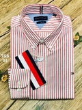 Premium Stripe Full Sleeve Shirt TMST04 | Stripe Shirt | Shirtology Bangladesh