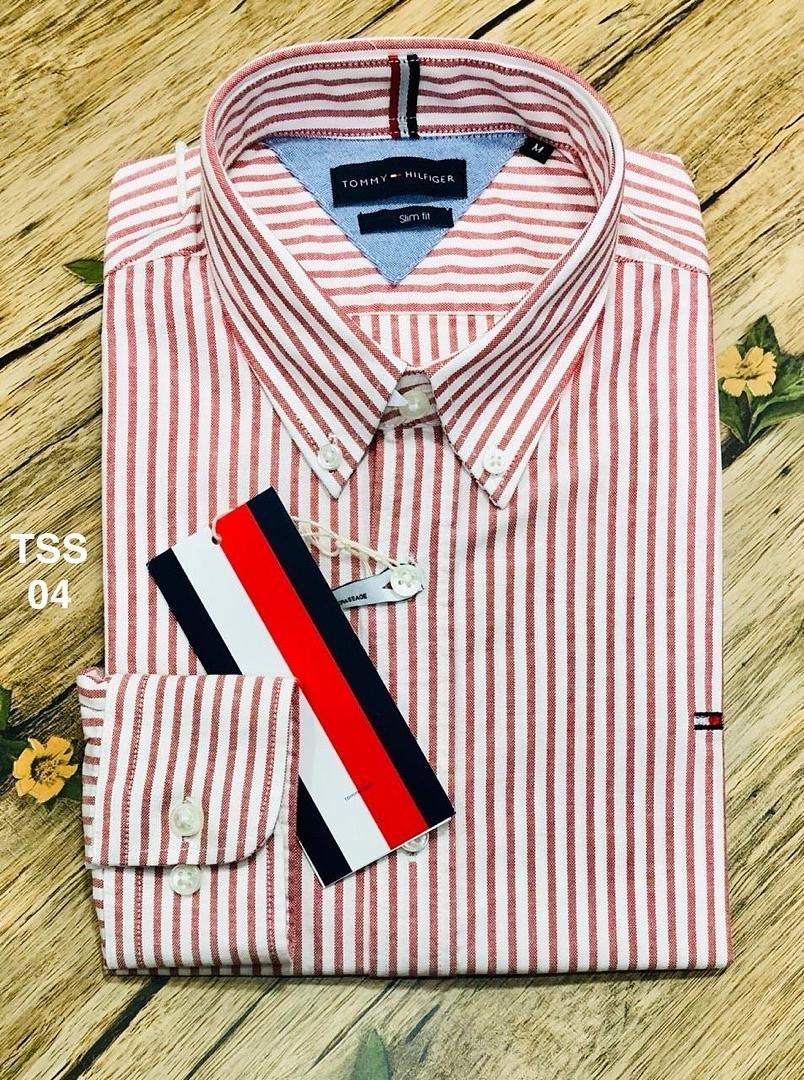 Premium Stripe Full Sleeve Shirt TMST04 | Stripe Shirt | Shirtology Bangladesh