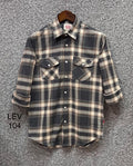 Premium Double Pocket Check Shirt LVCD 104
