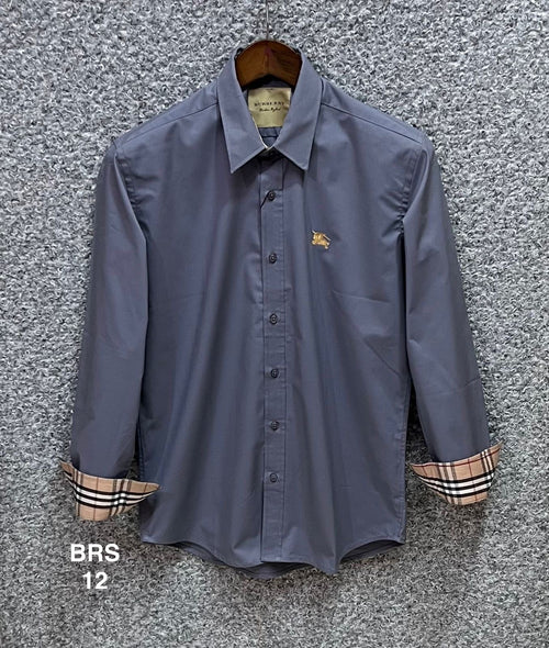 ) Signature Solid Shirt BRS  12 Ash