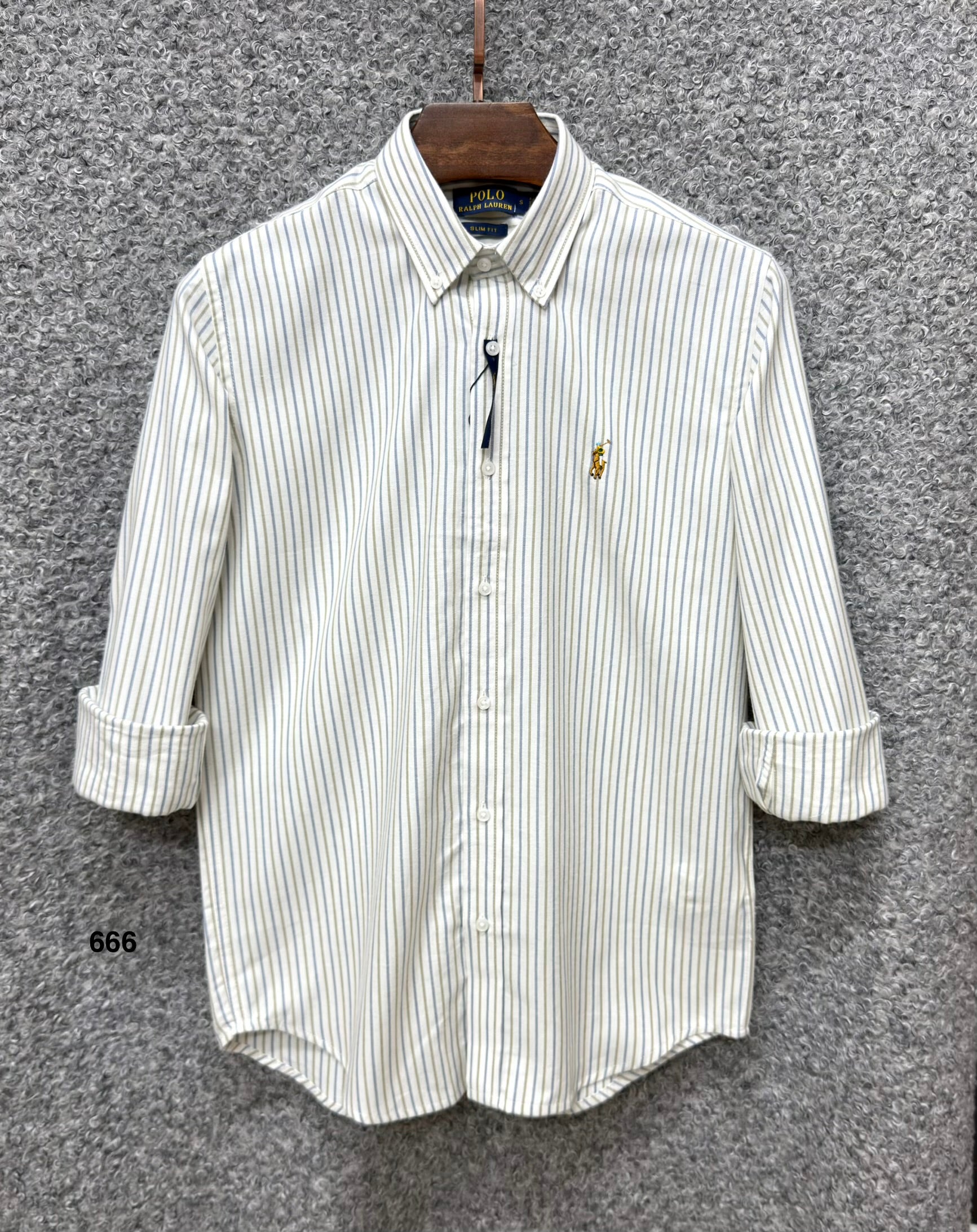 Premium Stripe Full Sleeve Shirt  RLST 666