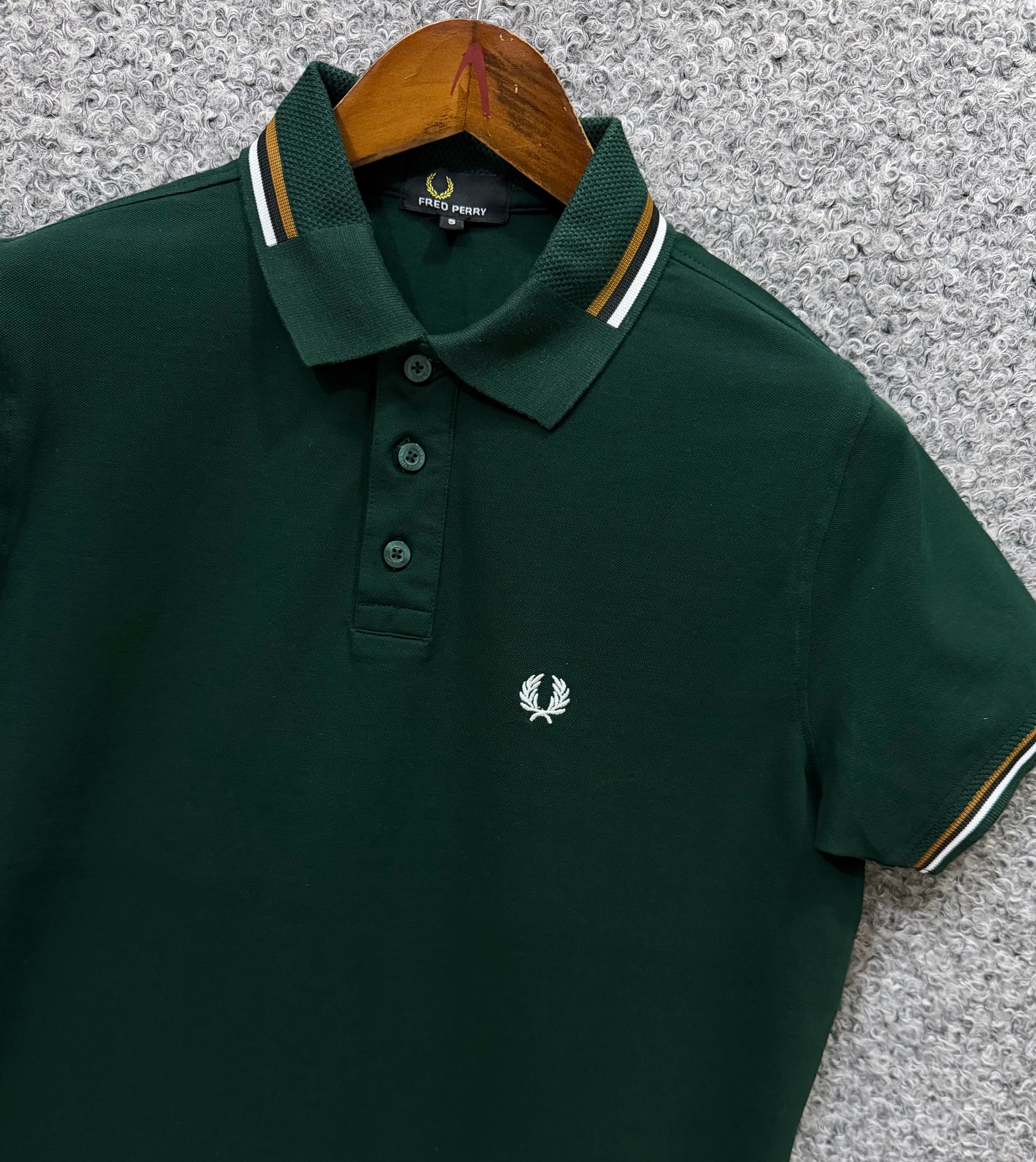 Premium Ultra Heavyweight Luxury Finish Polo Tshirt FPPL Green