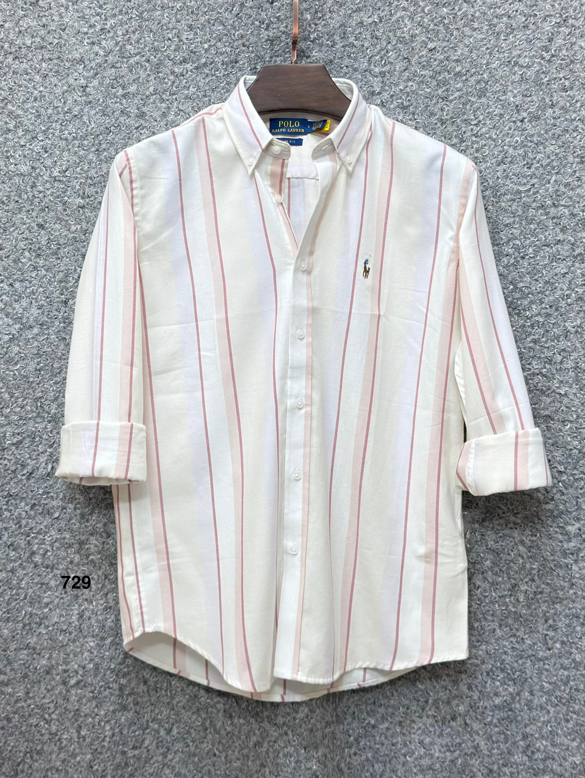 Premium Stripe Full Sleeve Shirt  RLST 729