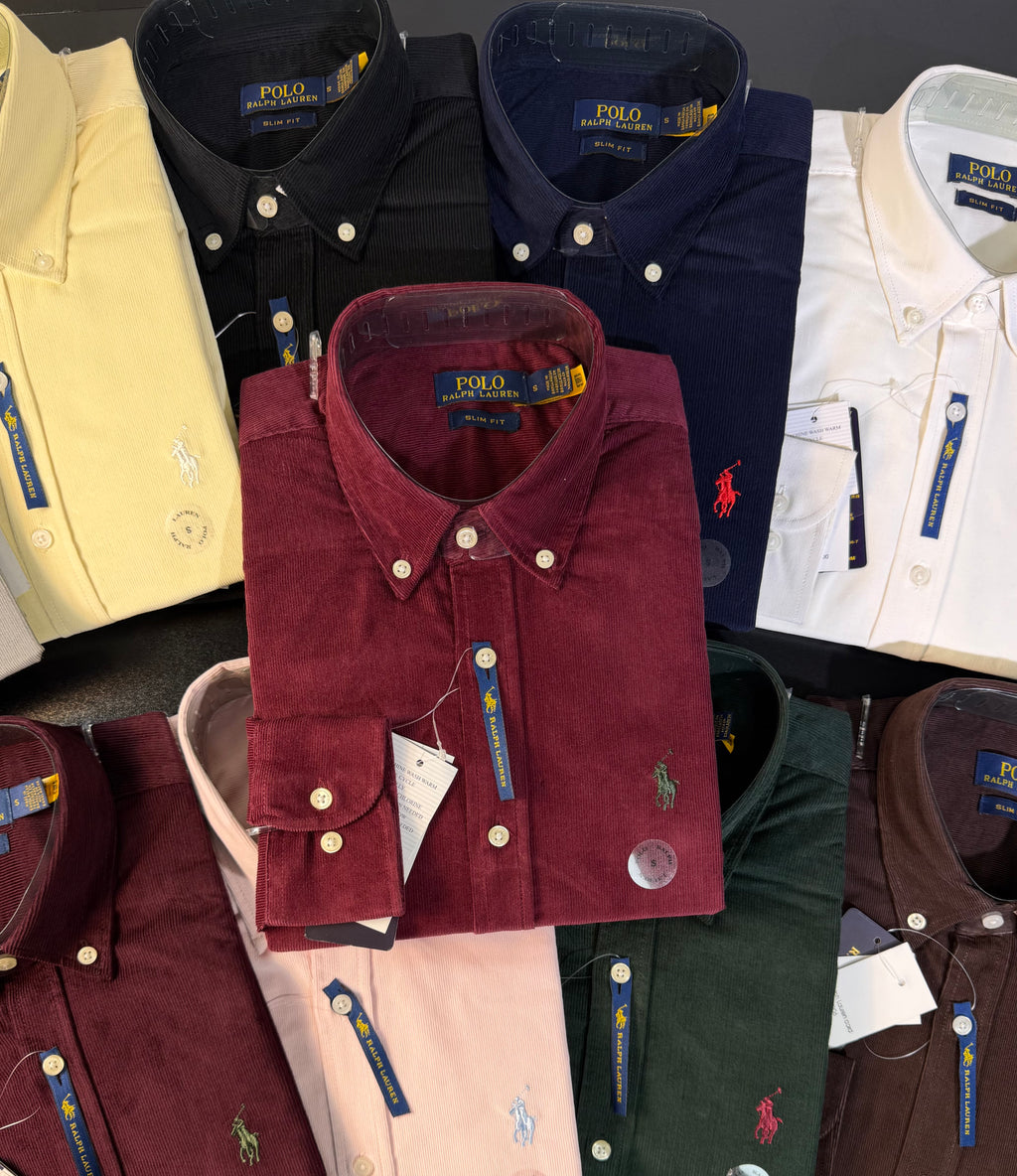 Elite Corduroy Button-Down Shirt Cord 200 CRDS 03