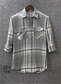 Premium Double Pocket Check Shirt LVCD 119