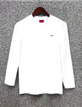 Premium Long Sleeve Tshirt HLS White