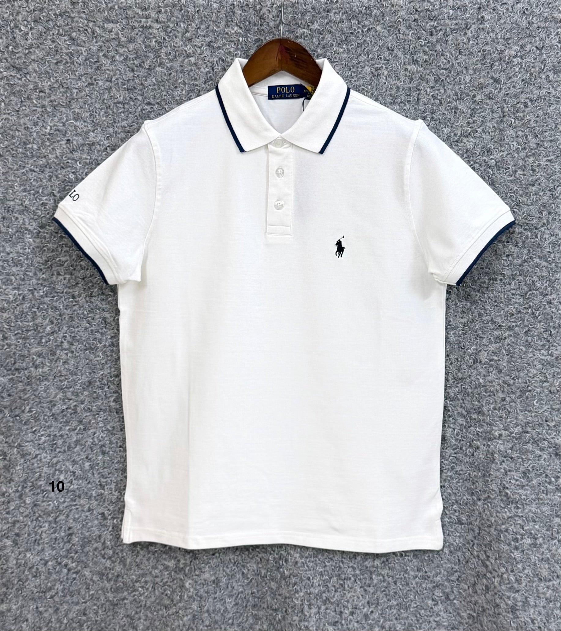 Classic Sophisticated Polo TShirt RLTP White 10
