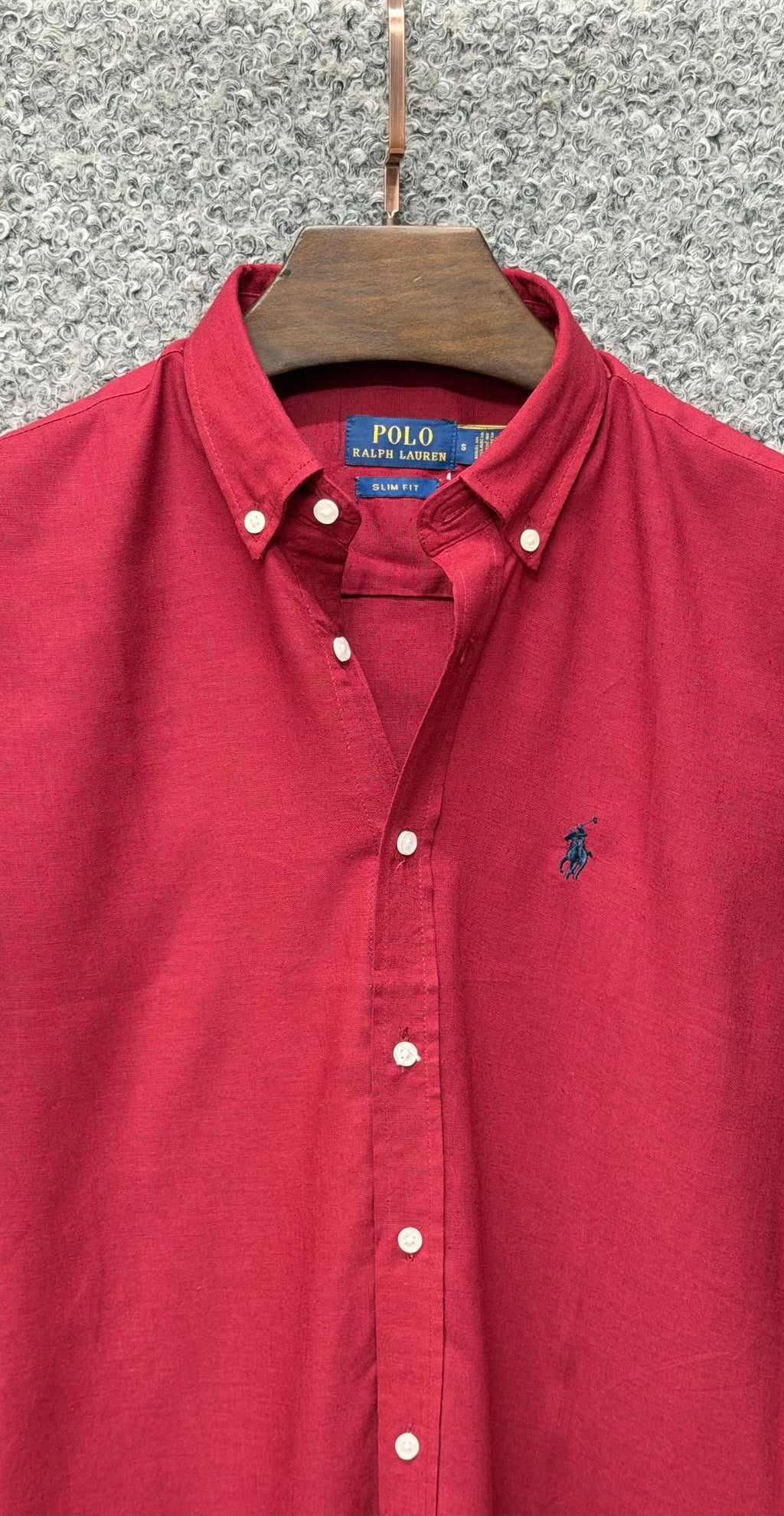 Luxury Linen Blend Solid Shirt with Cane Collar RLS 330