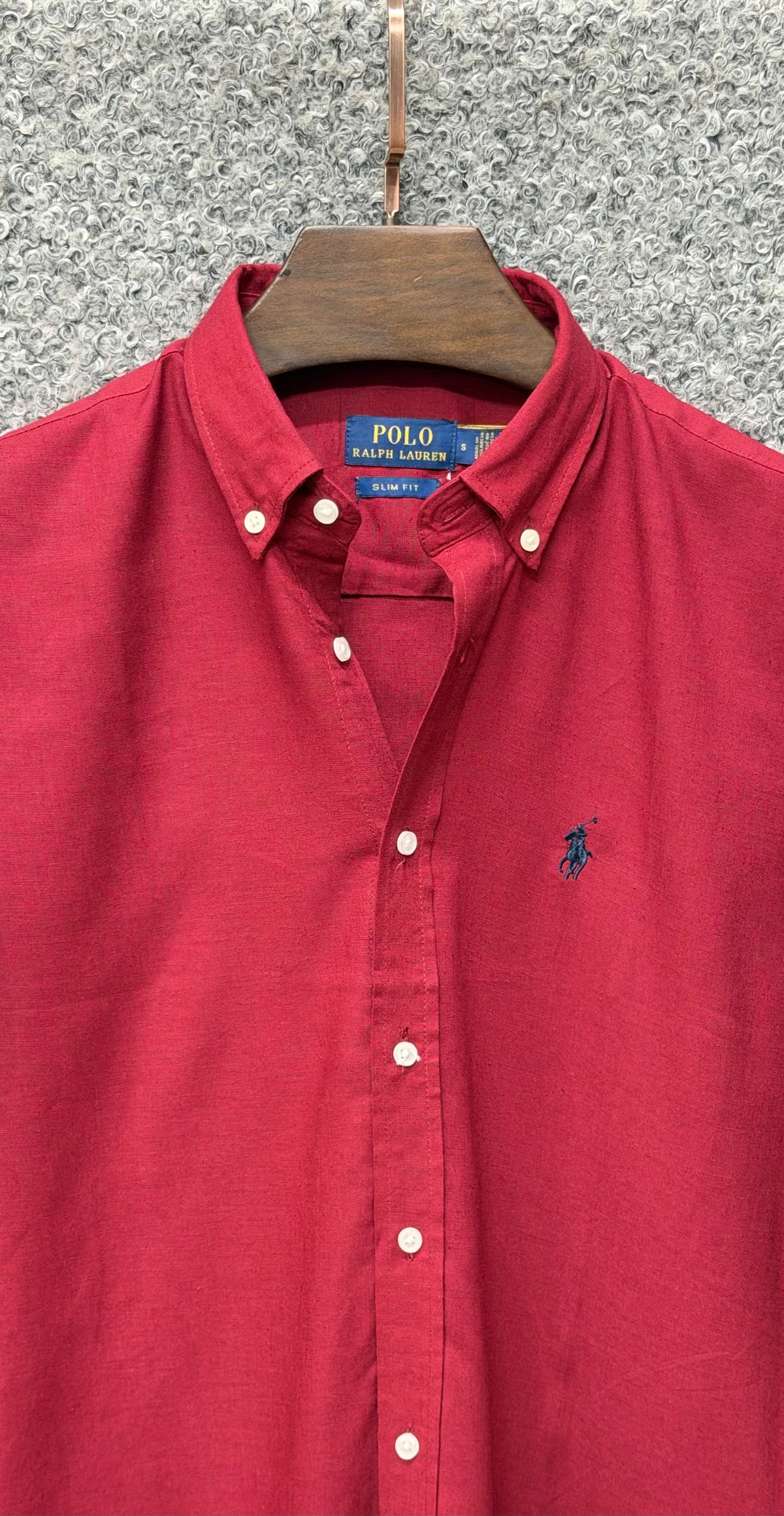Luxury Linen Blend Solid Shirt with Cane Collar RLS 330