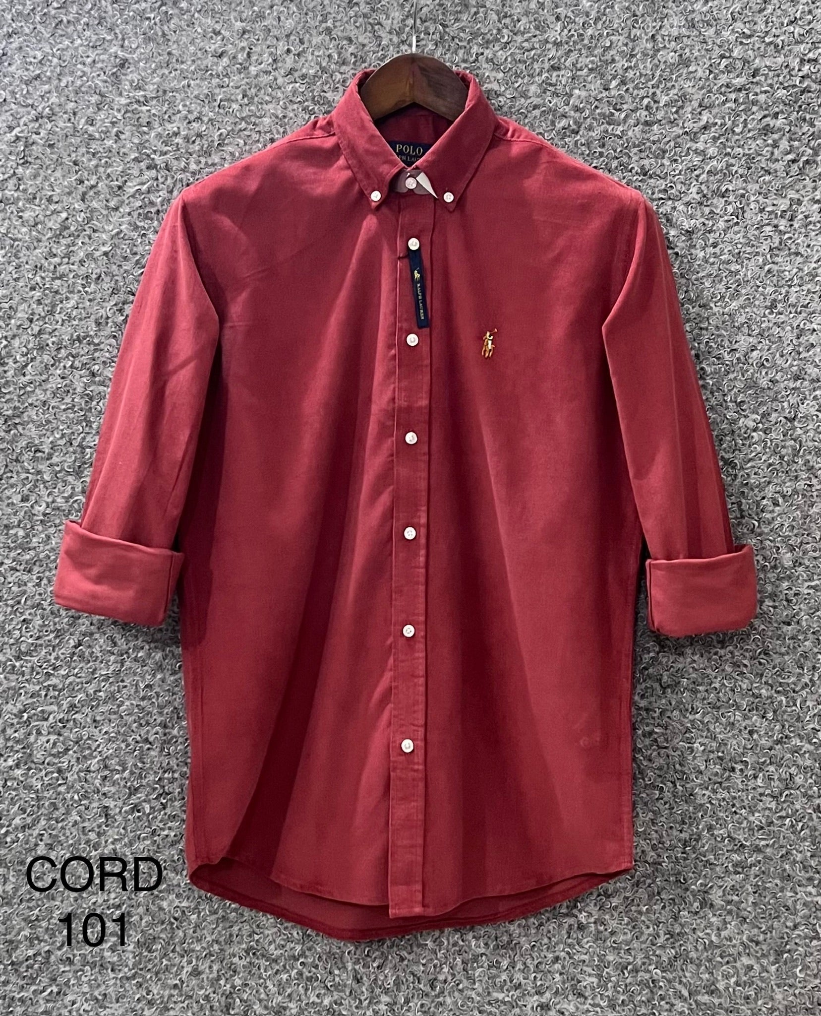 Elite Corduroy Button-Down Shirt Cord 101