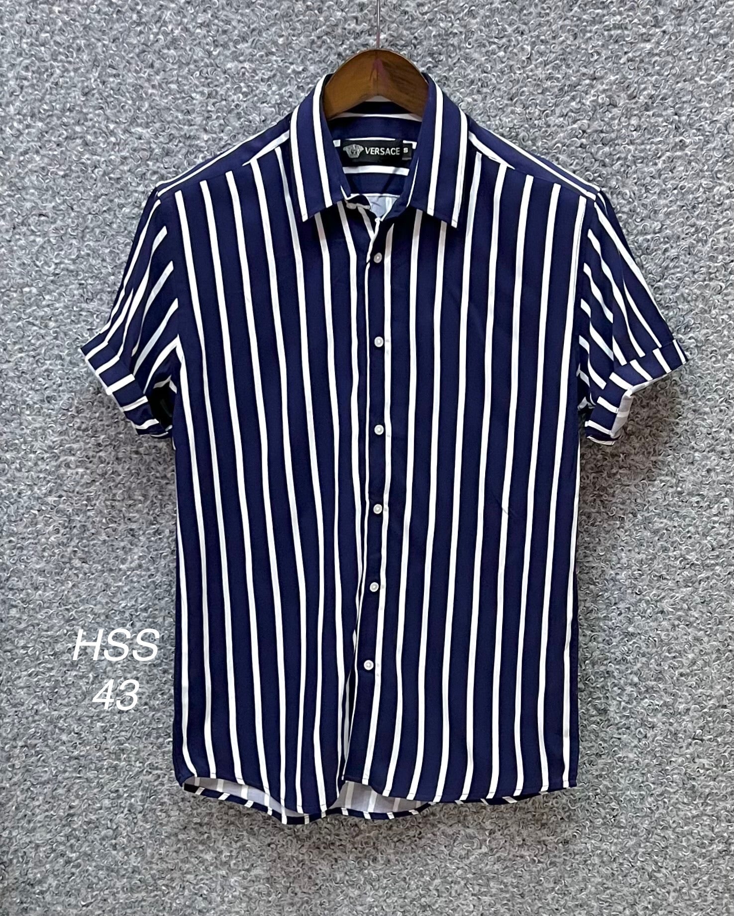 Classic Hawaiian Stripe Shirt HPS 43