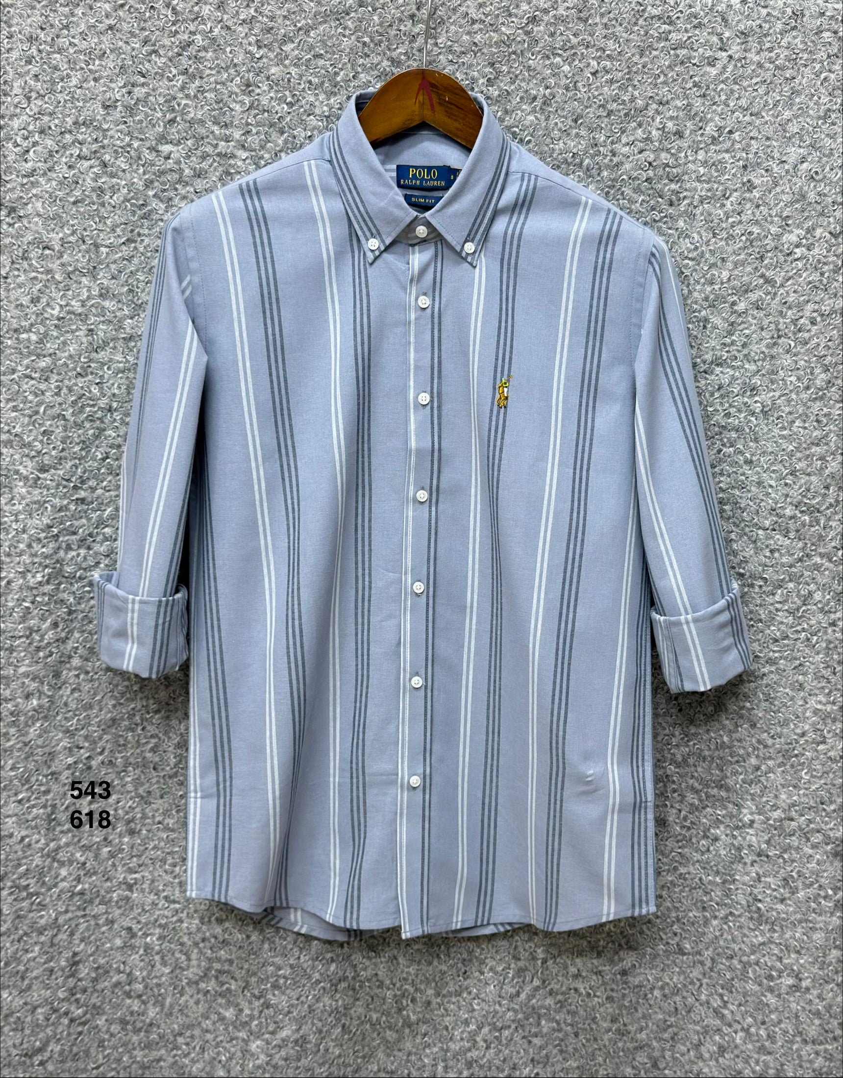 Premium Stripe Full Sleeve Shirt  RLST 618