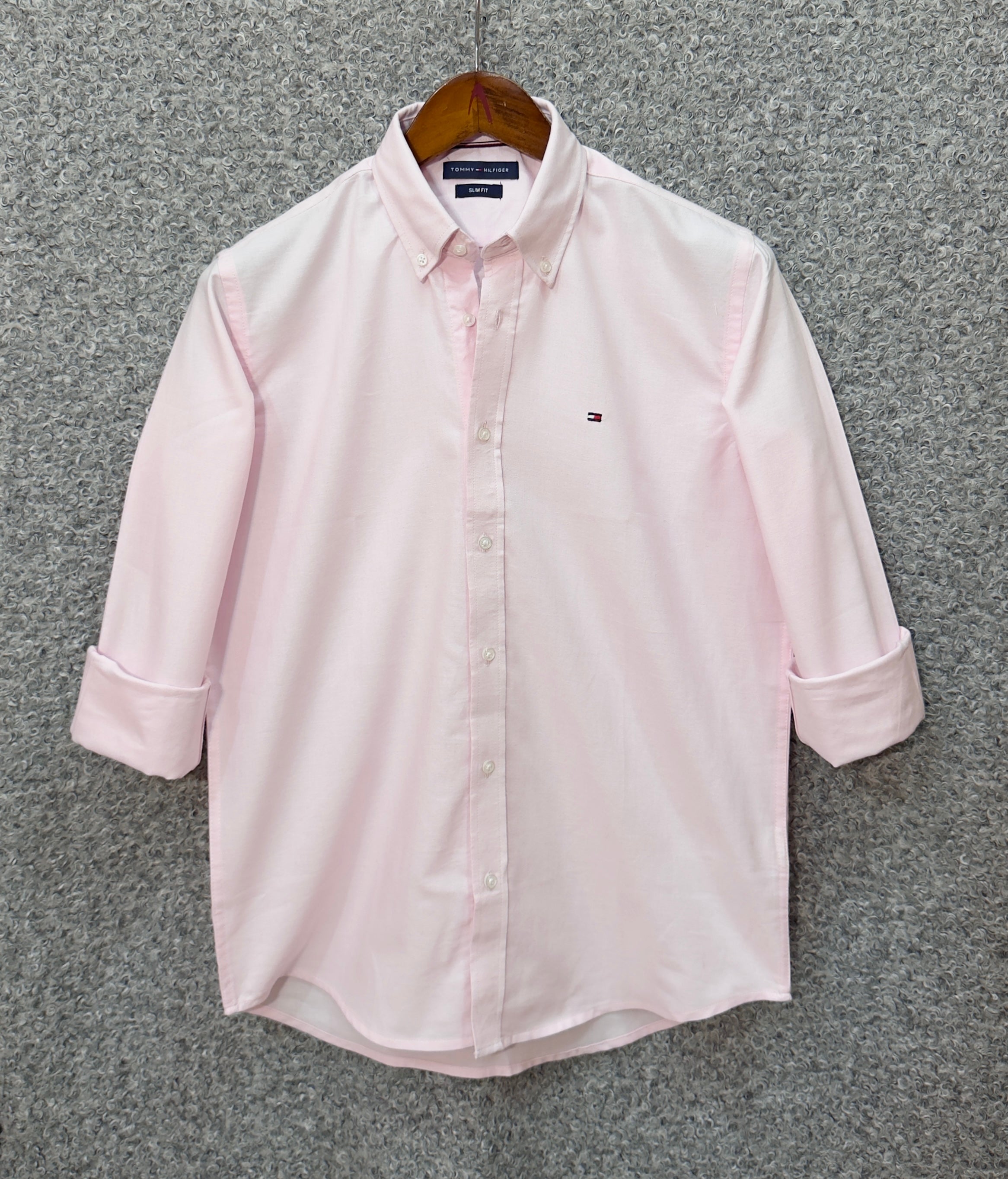 TMS Signature Solid Cotton Shirt 113