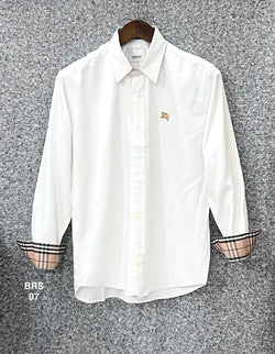 Signature Solid Shirt BRS white 07 | Shirtology Bangladesh