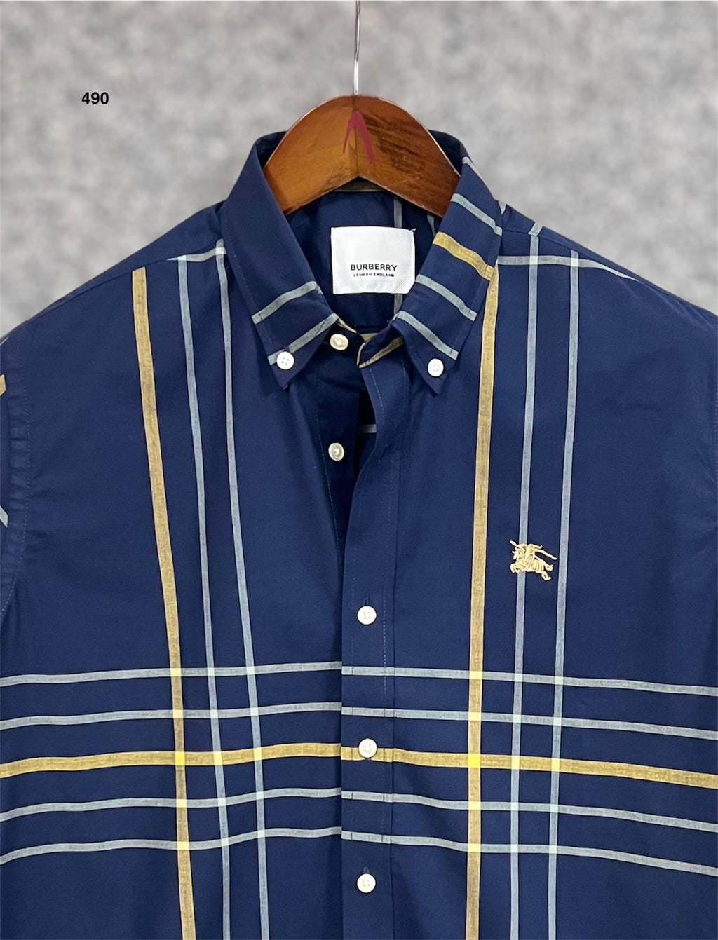 Signature Check Shirt BRC Premium with box 490/452