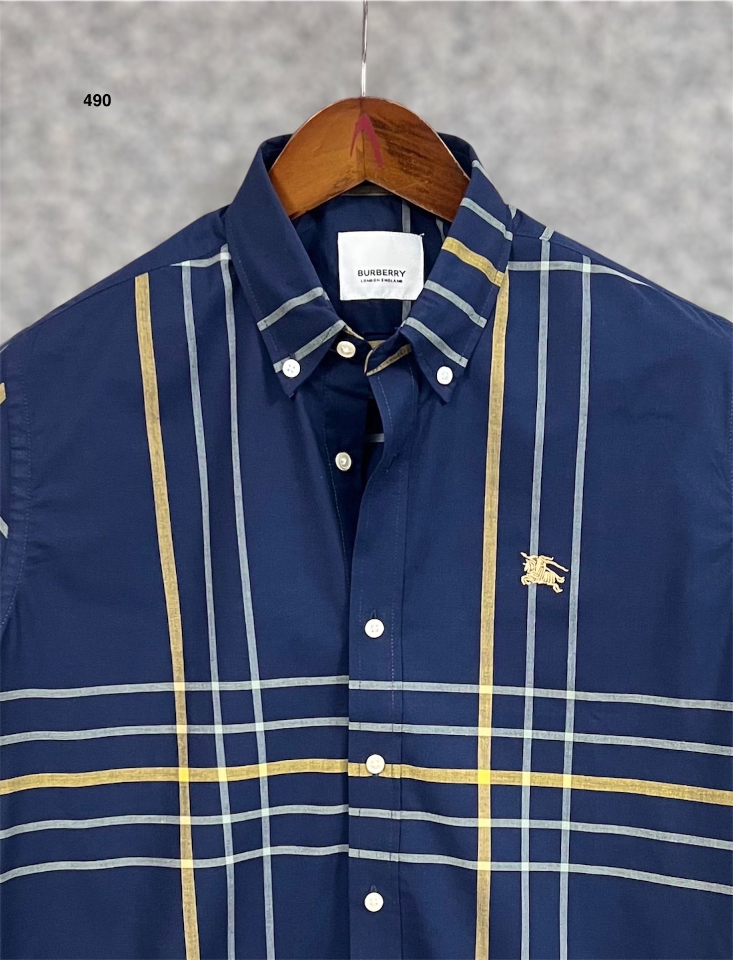 Signature Check Shirt BRC Premium with box 490/452