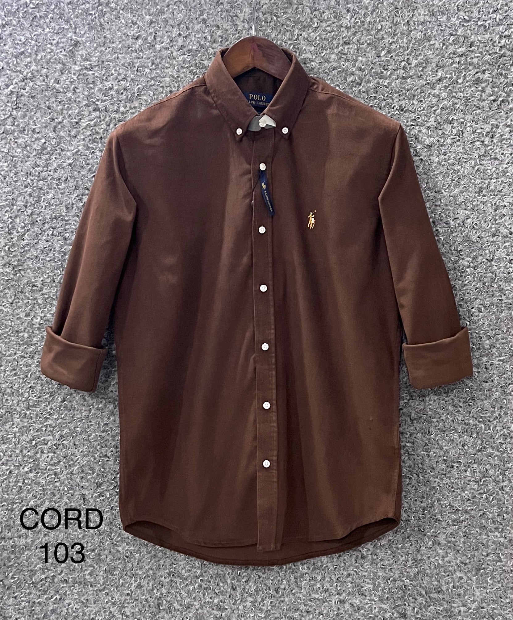 Elite Corduroy Button-Down Shirt Cord 103