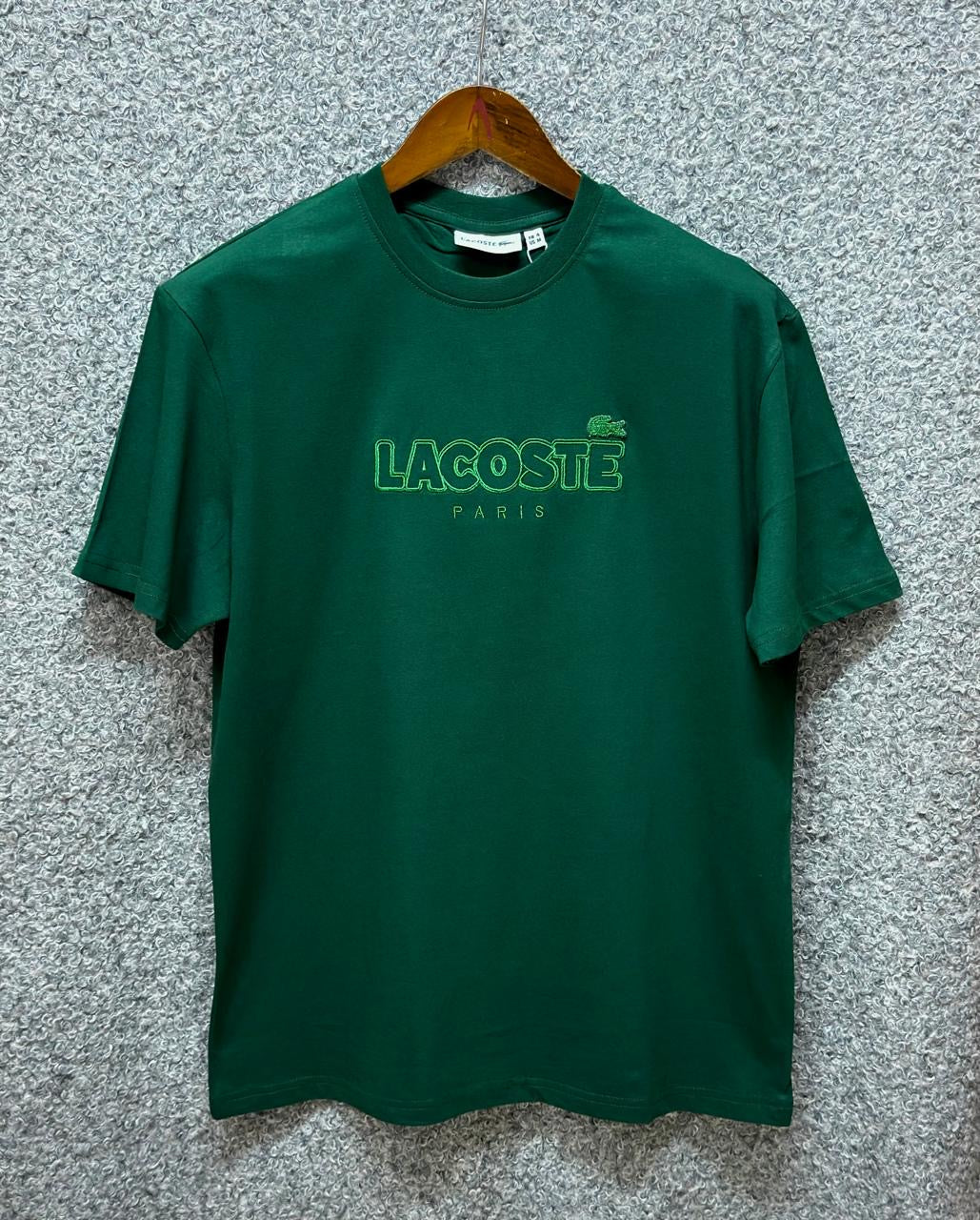 Premium Big Embroidery Tshirt LKSBET Green