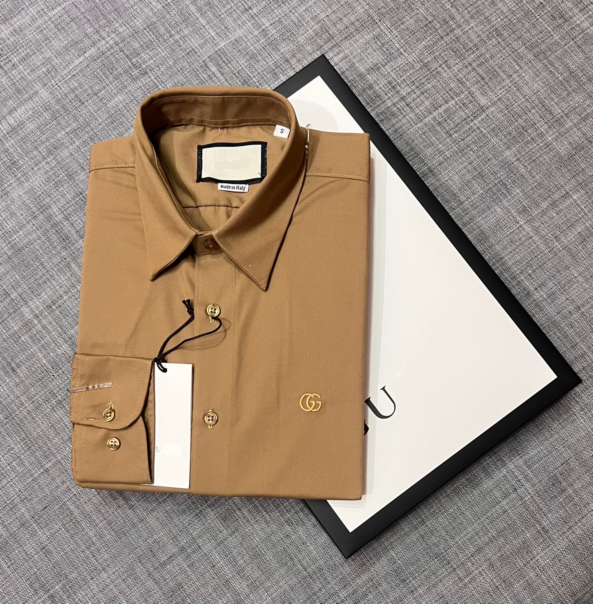 GCS Premium Solid Shirt Biscuit | Shirtology Bangladesh