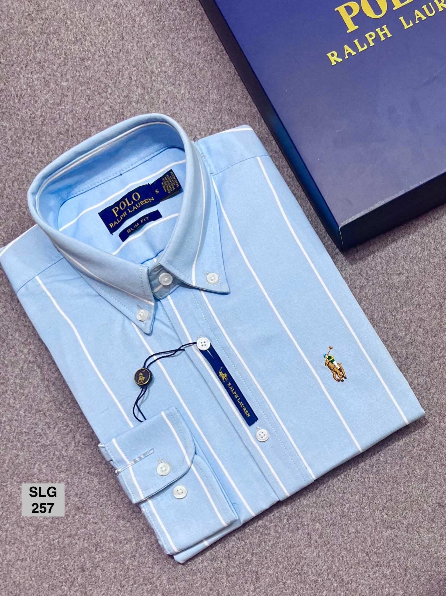 Premium Stripe Full Sleeve Shirt  RLST 257