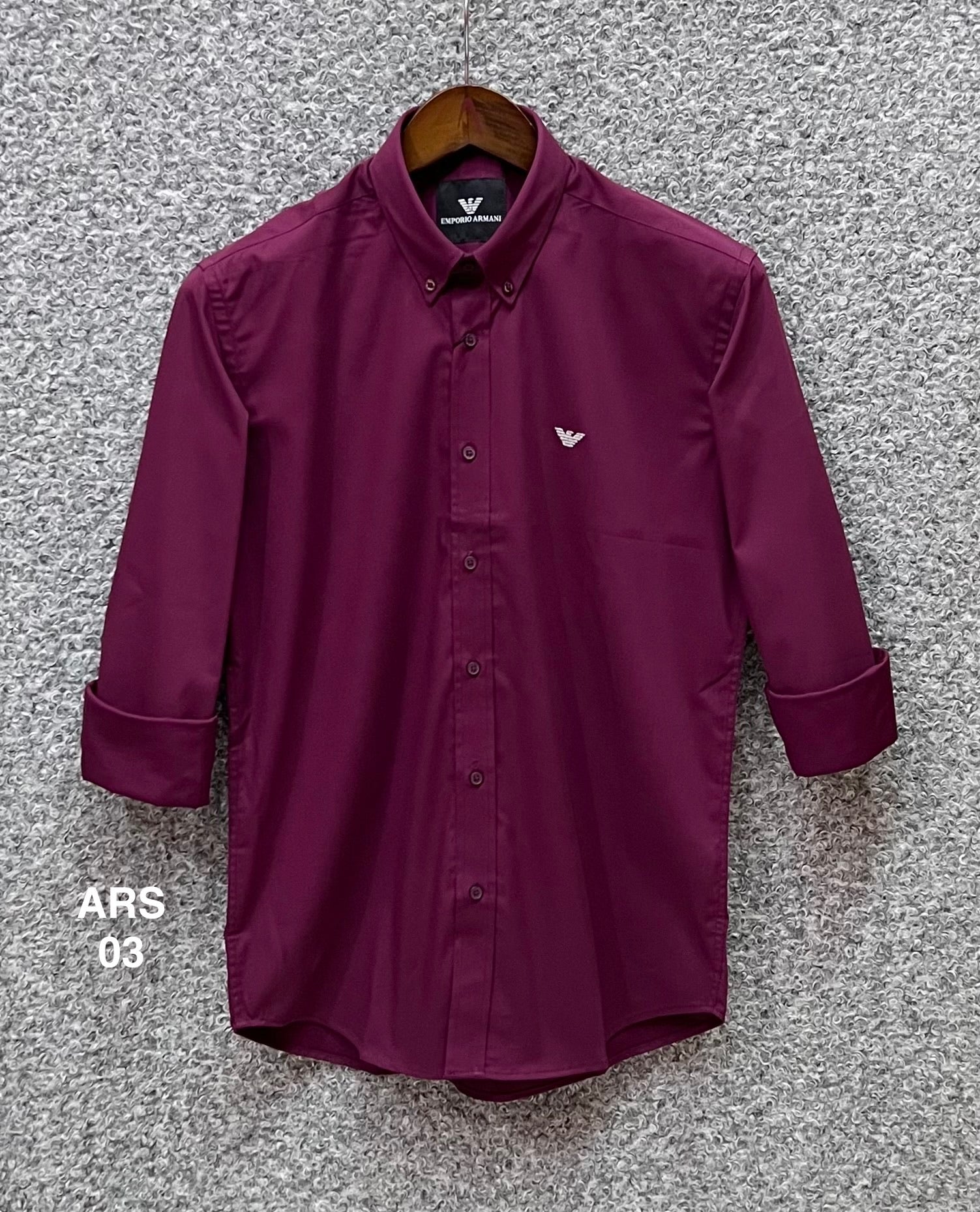 Iconic Solid Shirt Maroon | Shirtology Bangladesh