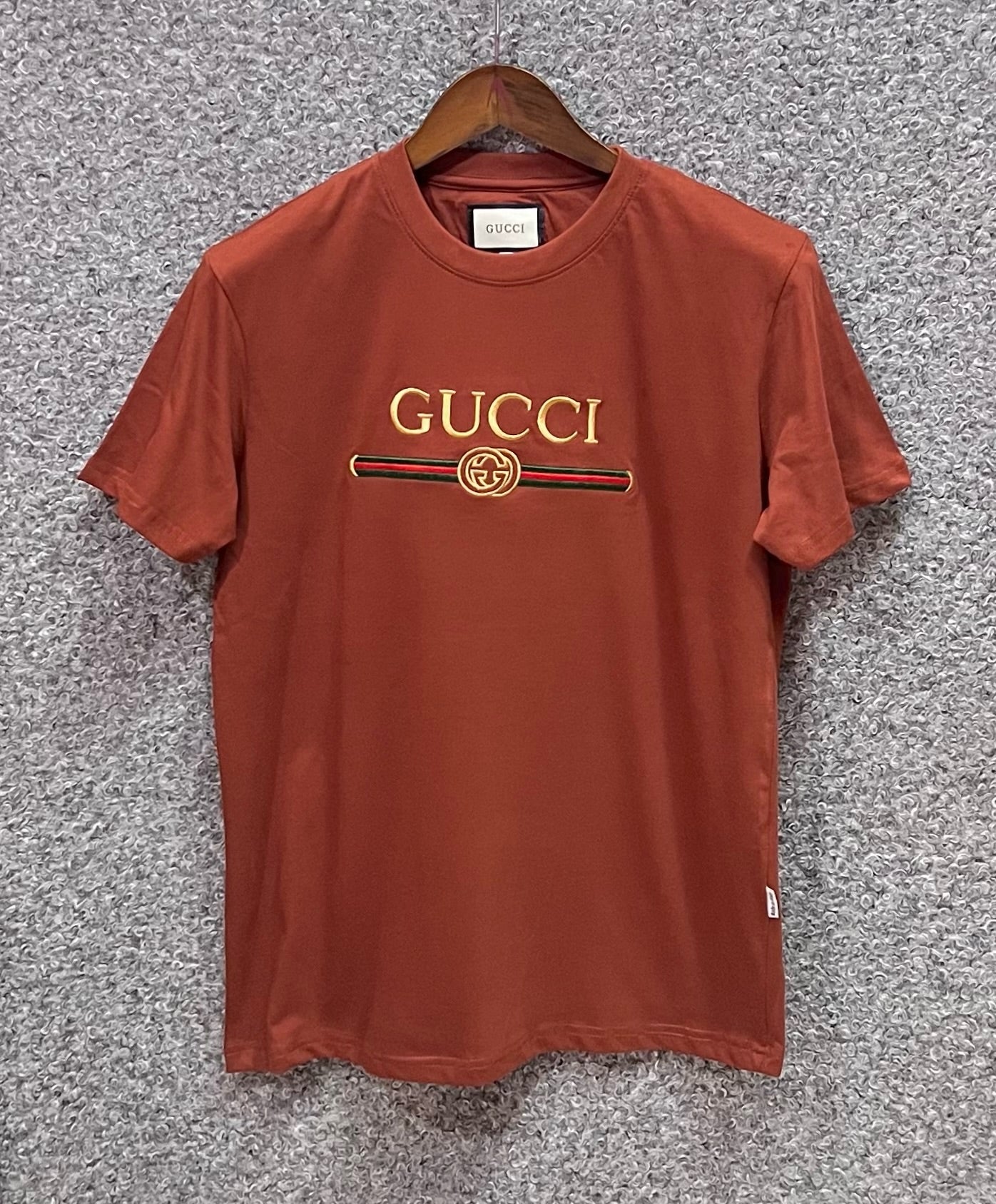 Premium Embroidery Tshirt GCCT Rust/ Eat | Shirtology Bangladesh