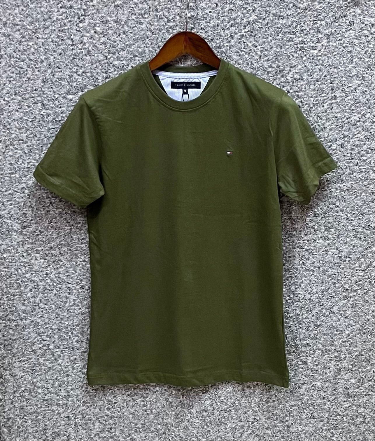 Premium Solid Tshirt TMSLT Olive | Shirtology Bangladesh