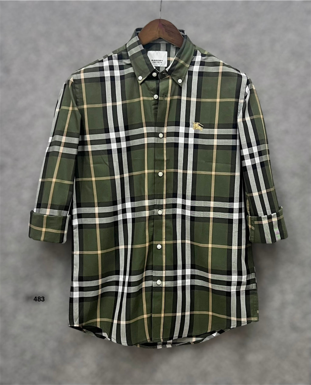 Signature Check Shirt BRC Premium with box 483