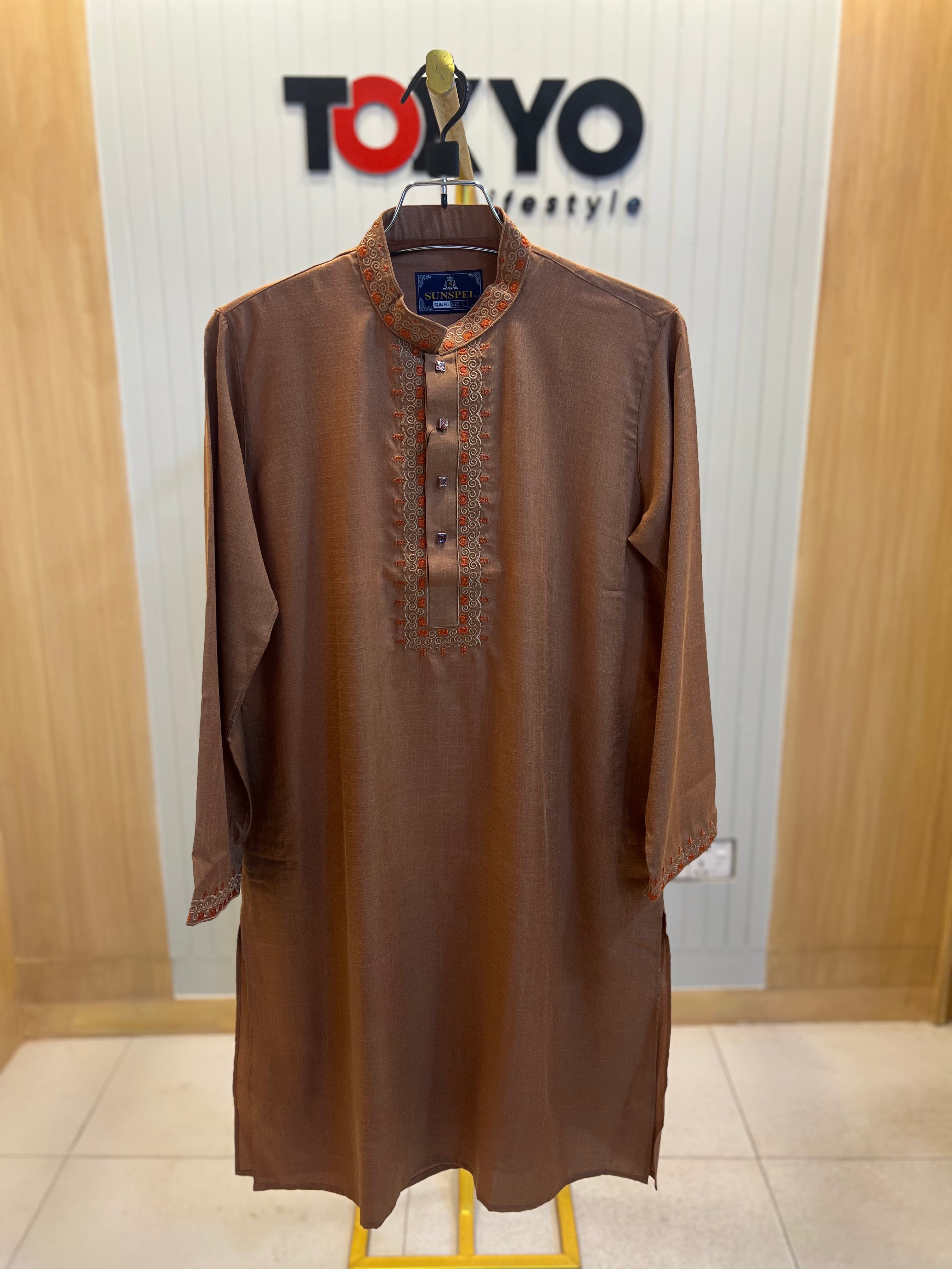 Premium Embroidery Panjabi for Men 709