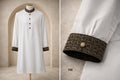 Premium Luxury Embroidered Panjabi with Embroidered Cuffs 102