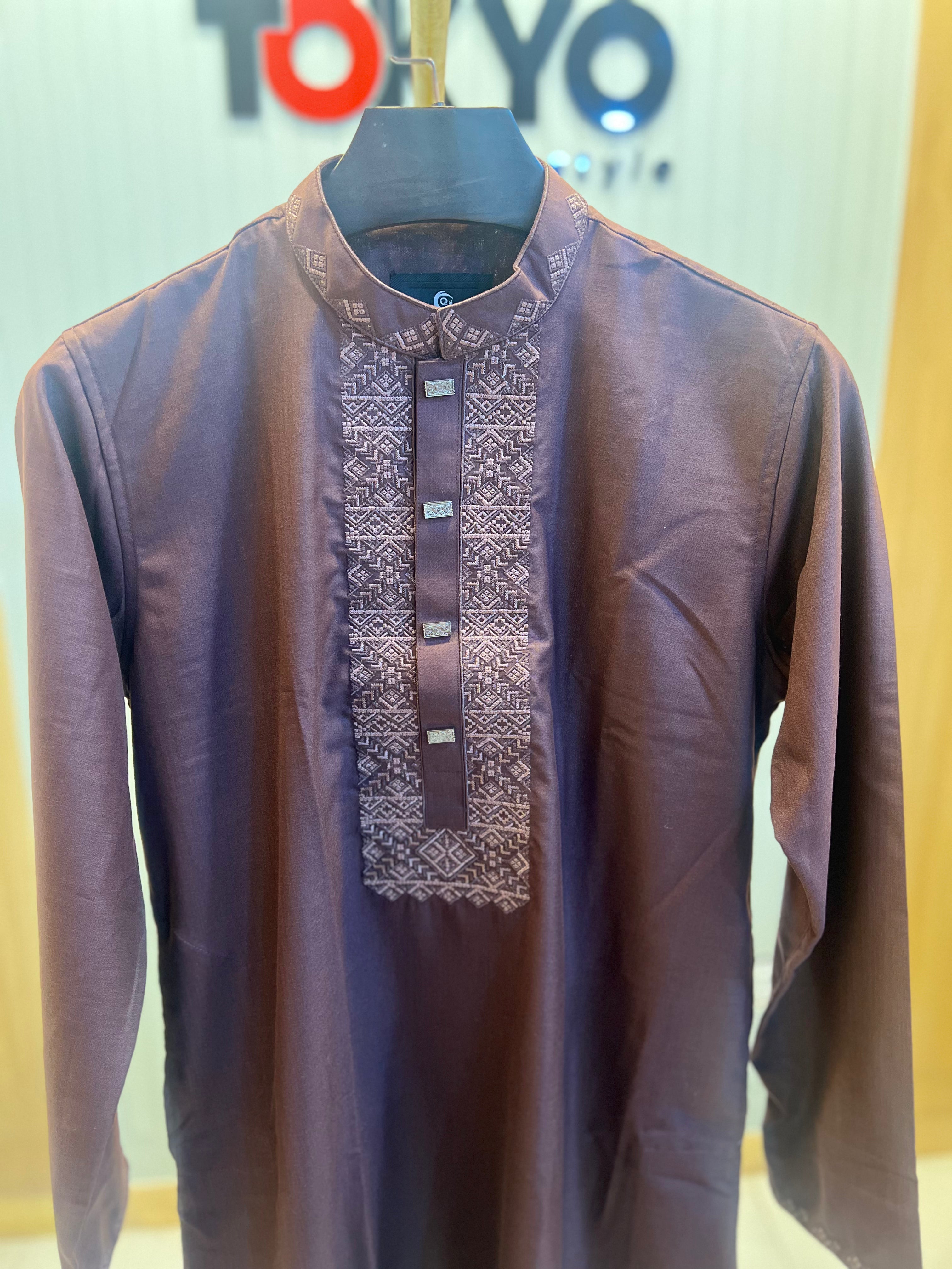 Premium Embroidery Panjabi for Men 702