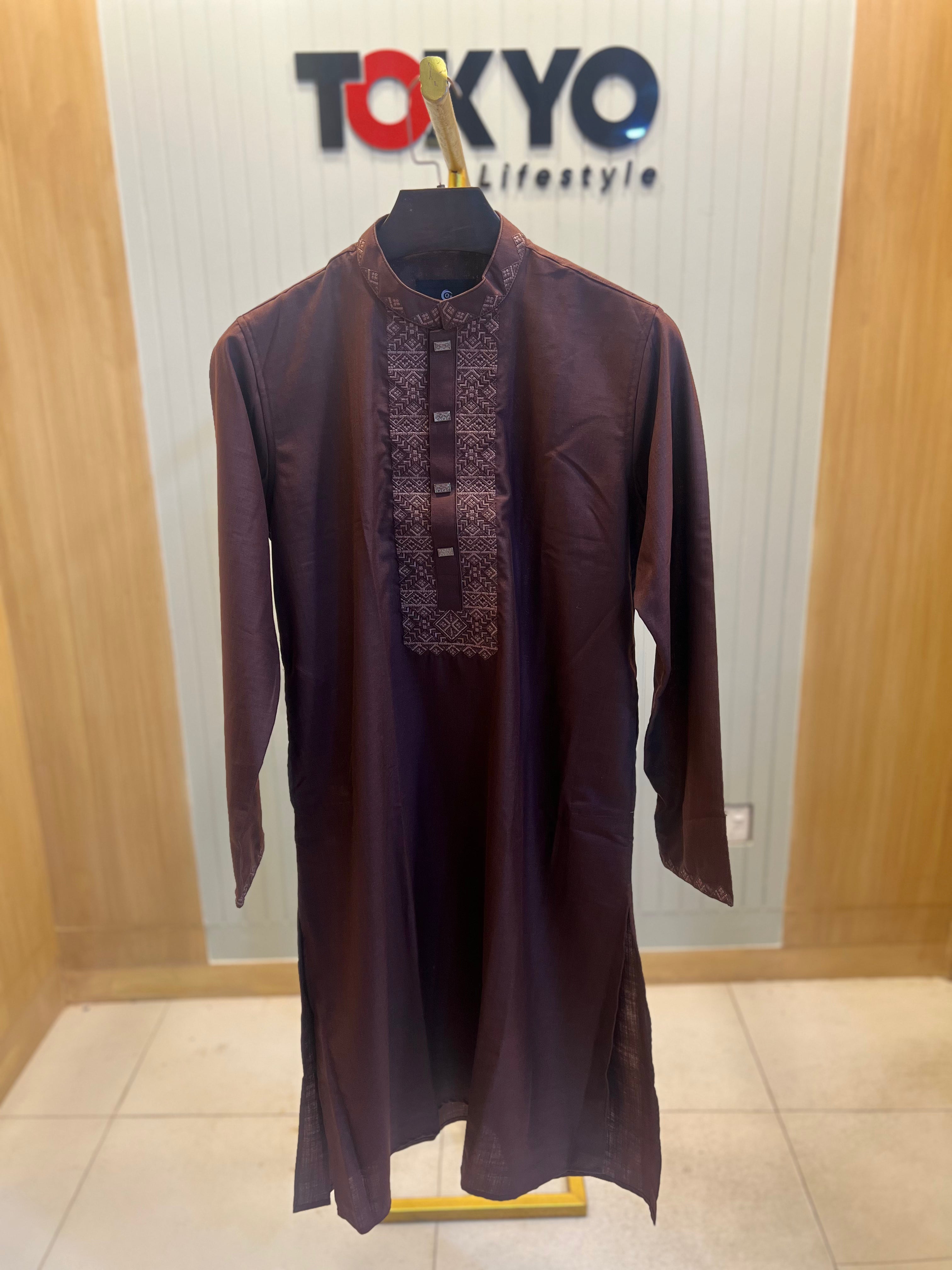 Premium Embroidery Panjabi for Men 702
