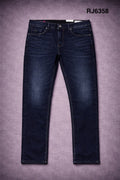 Rookies Mid-Rise Straight Comfort Stretch Jeans -Navy Blue RJ6358 | Denim pant | Shirtology Bangladesh