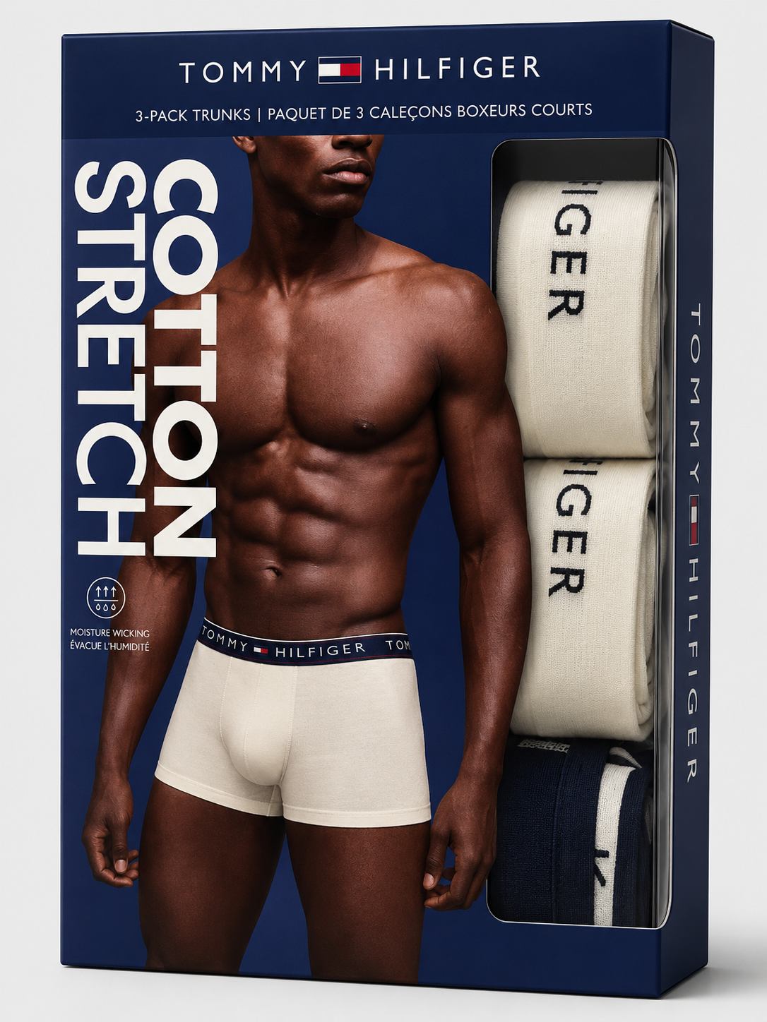 Men's super premium 3-Pack Cotton Stretch Boxer Briefs TH