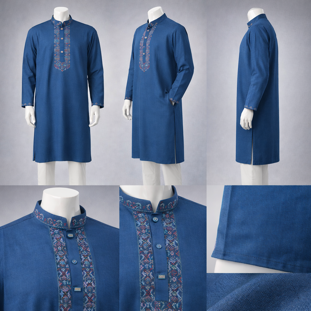 Premium Embroidery Panjabi for Men 703