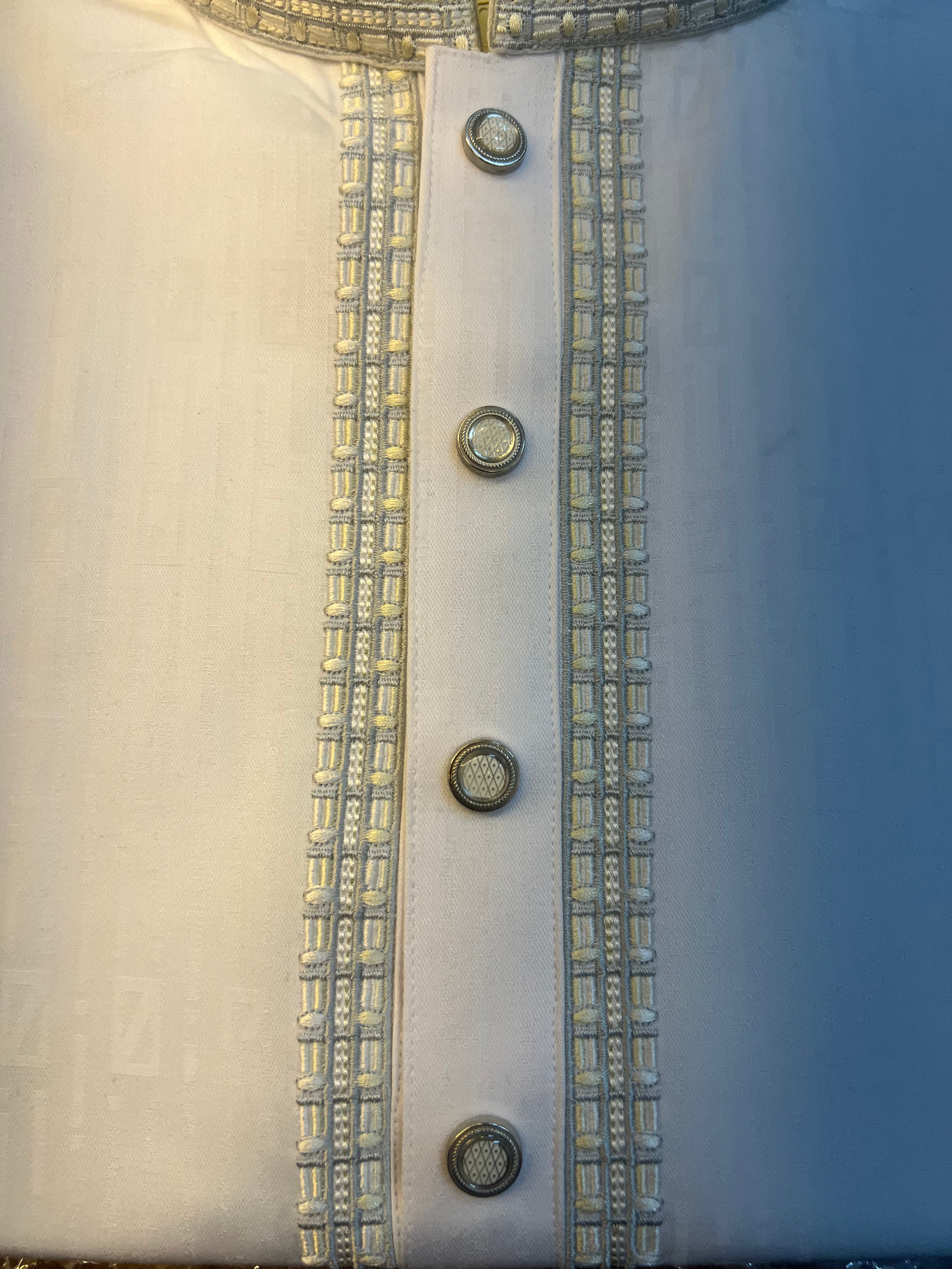 Luxury embroidery Panjabi with premium finish 628