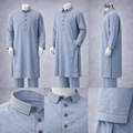GATSBY Mens Kabli Set New STY Gray 961