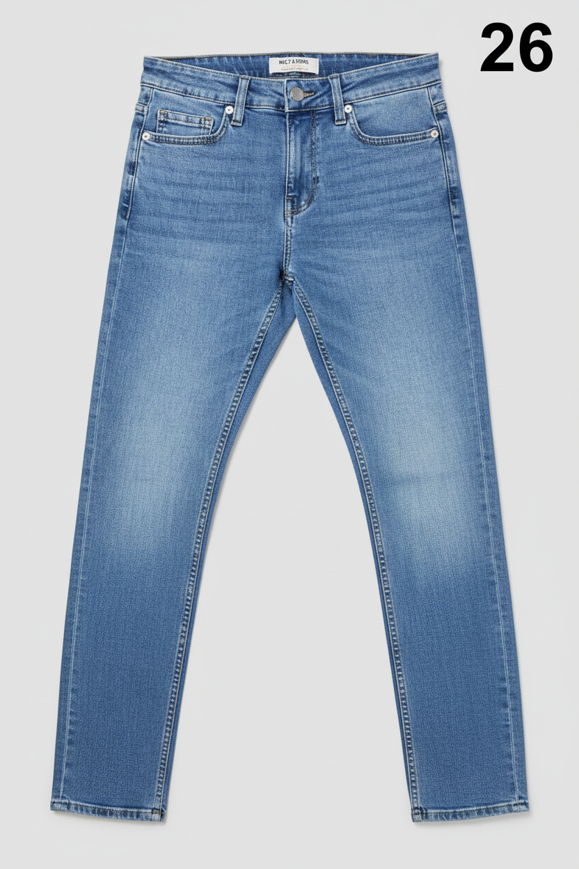 GATSBY Mens DENIM PANT 26_Only & SONS light was | Shirtology Bangladesh